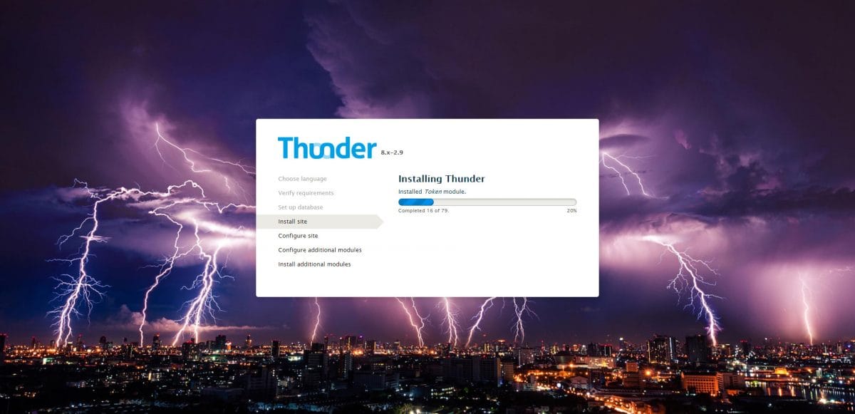 El CMS Thunder mejora su sistema de búsqueda