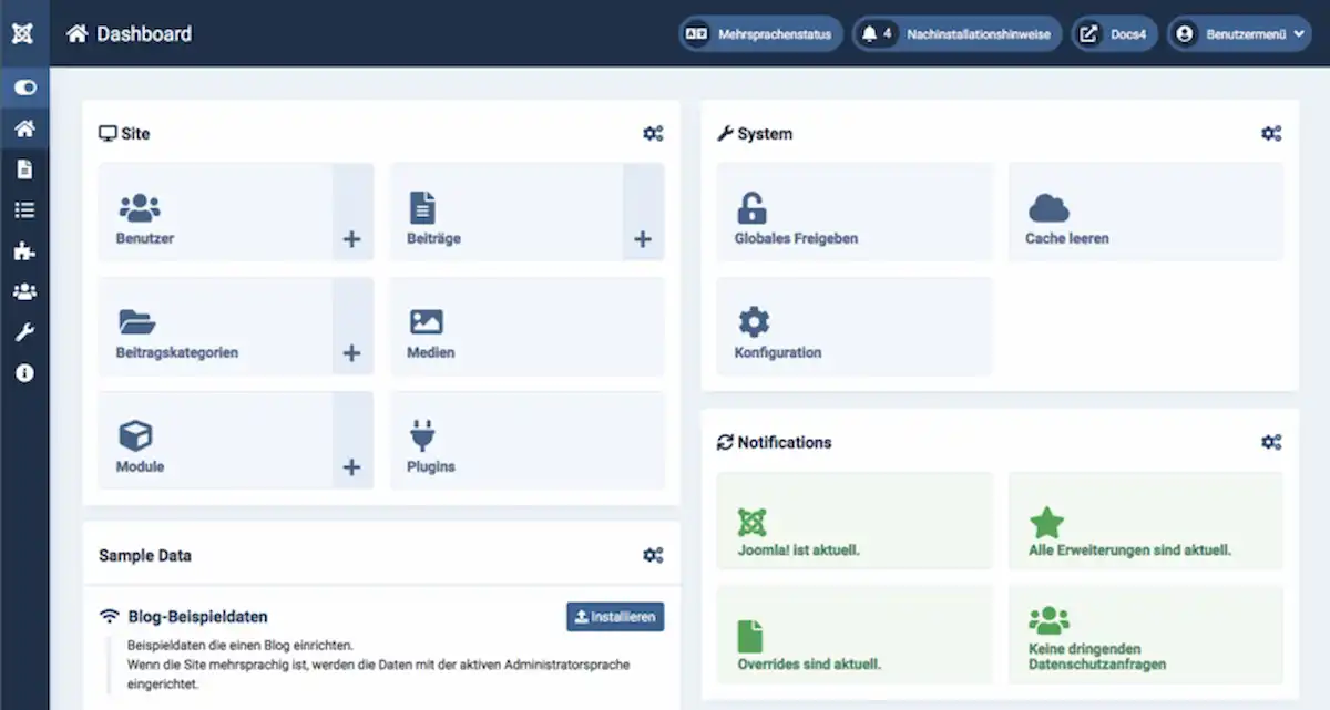 Análisis del CMS Joomla