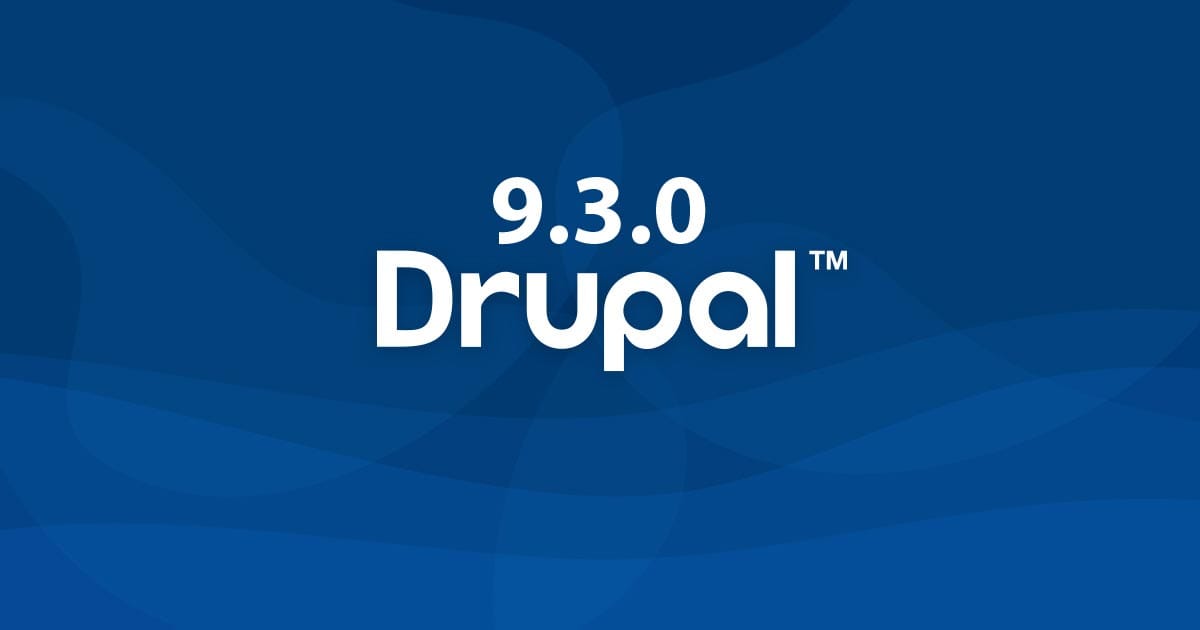 Drupal 9.3.0 ya disponible
