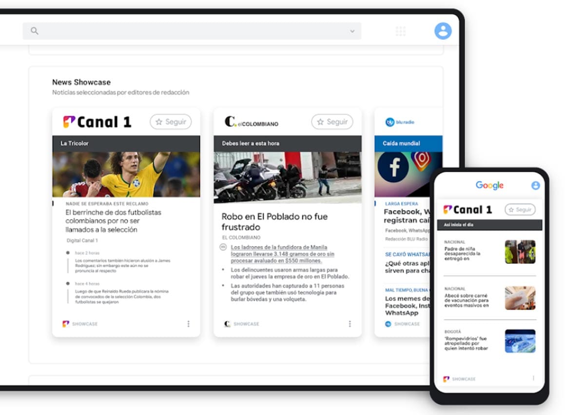 Google comienza a remunerar a periódicos digitales mediante Google News Showcase