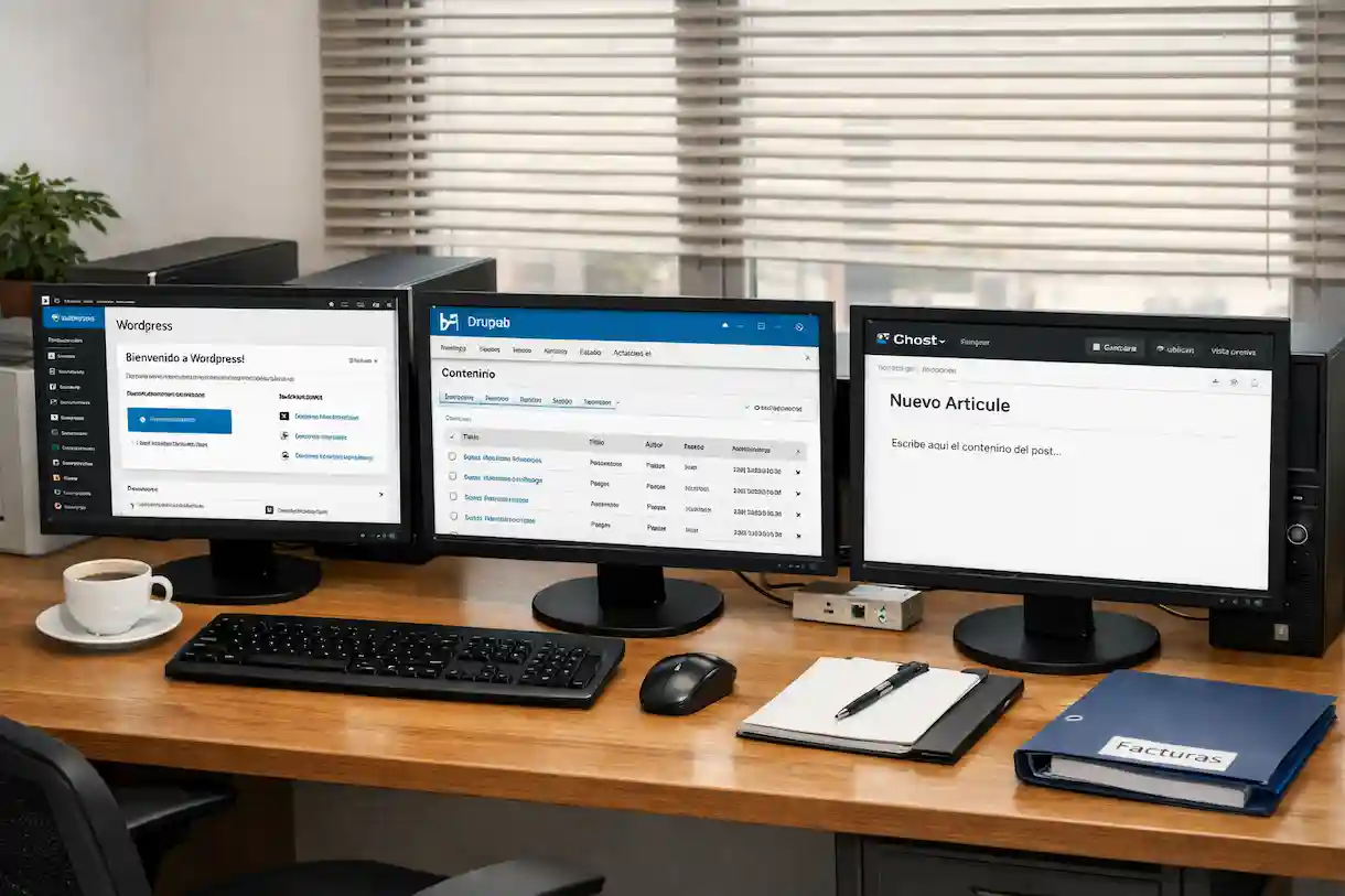Tipos de gestores de contenidos (CMS)