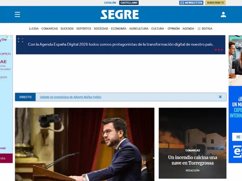 El periódico leridano Segre se relanza con Xalok