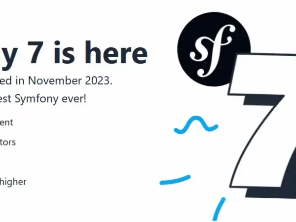 La comunidad aplaude el lanzamiento de Symfony 7