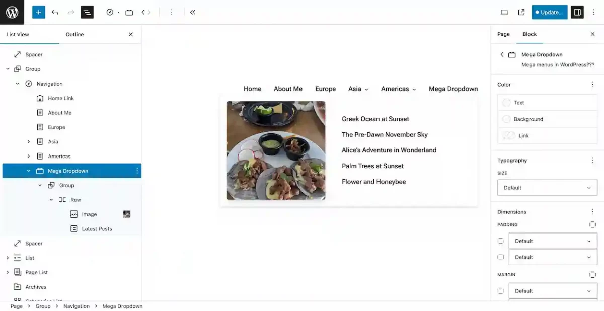 Una mejora en los menús de WordPress que marca la diferencia para muchos