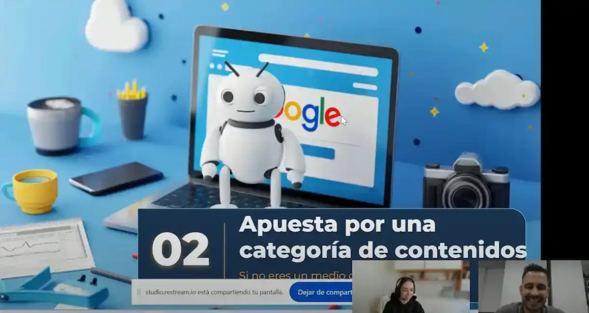 Masterclass de Google Discover por el director de SEO y audiencias de El Español