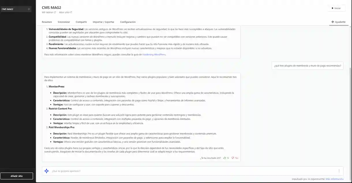 WordPress nos ofrece un regalo de Reyes con el lanzamiento de Studio Sync y Assistant