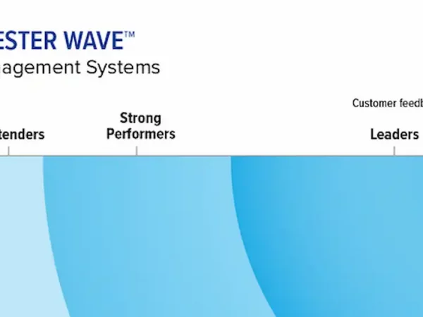 Los líderes en CMS según el Forrester Wave 2025 son Optimizely y Adobe