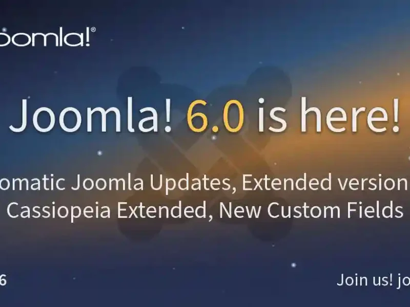 Joomla 6 lanzado y ya se puede descargar gratis: éstas son sus mejoras