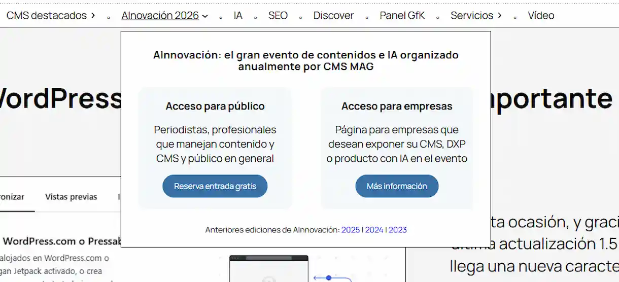 El plugin Ollie Menu Designer comienza su camino hacia el núcleo de WordPress