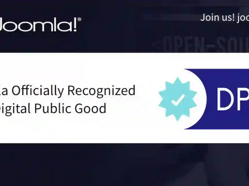 Joomla consigue el prestigioso reconocimiento de bien público digital