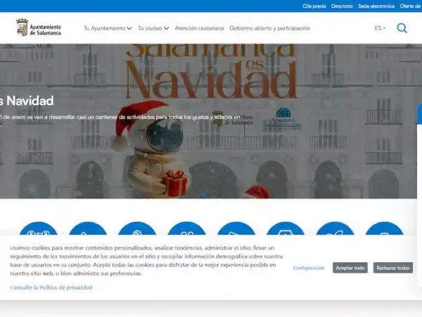 El Ayuntamiento de Salamanca despliega un nuevo y eficiente chatbot con IA