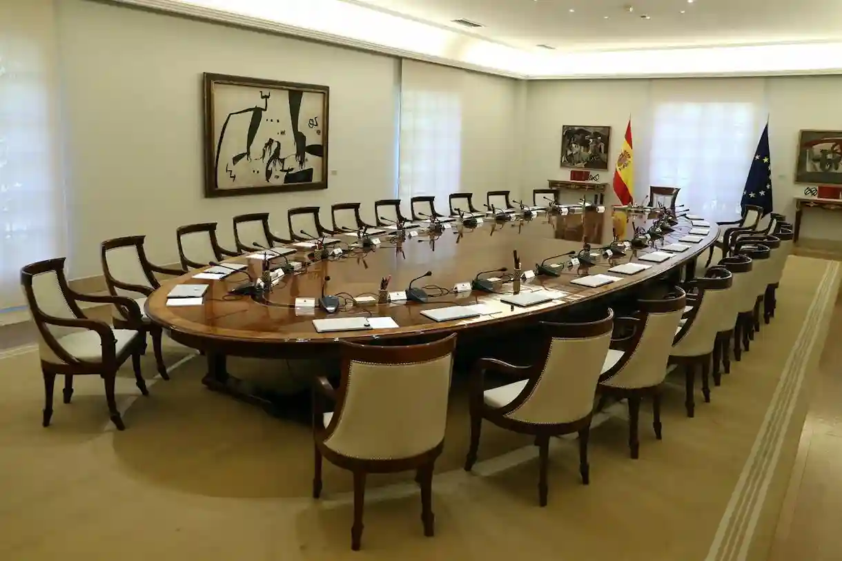 Sala del Consejo de Ministros de España