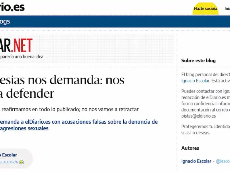 Julio Iglesias podría llevar a eldiario.es (Bitban) a la bancarrota