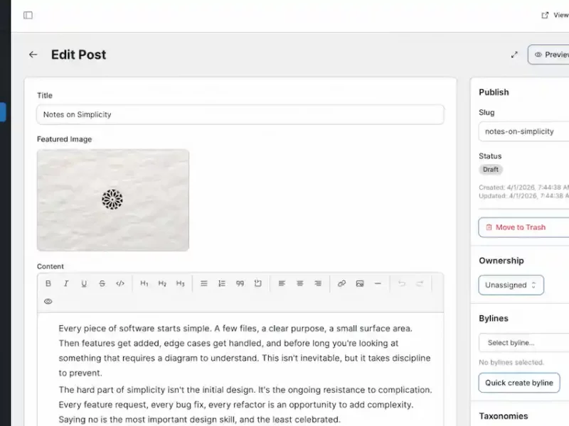 EmDash, el CMS de Cloudflare que quiere (y no puede) ser el nuevo WordPress