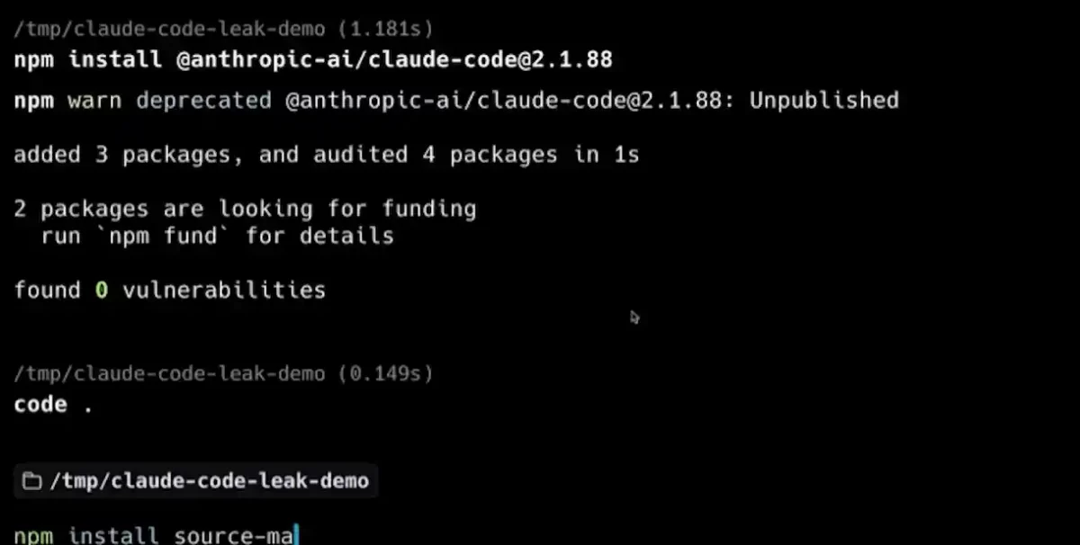 Filtrado el código fuente de Claude (Anthropic)