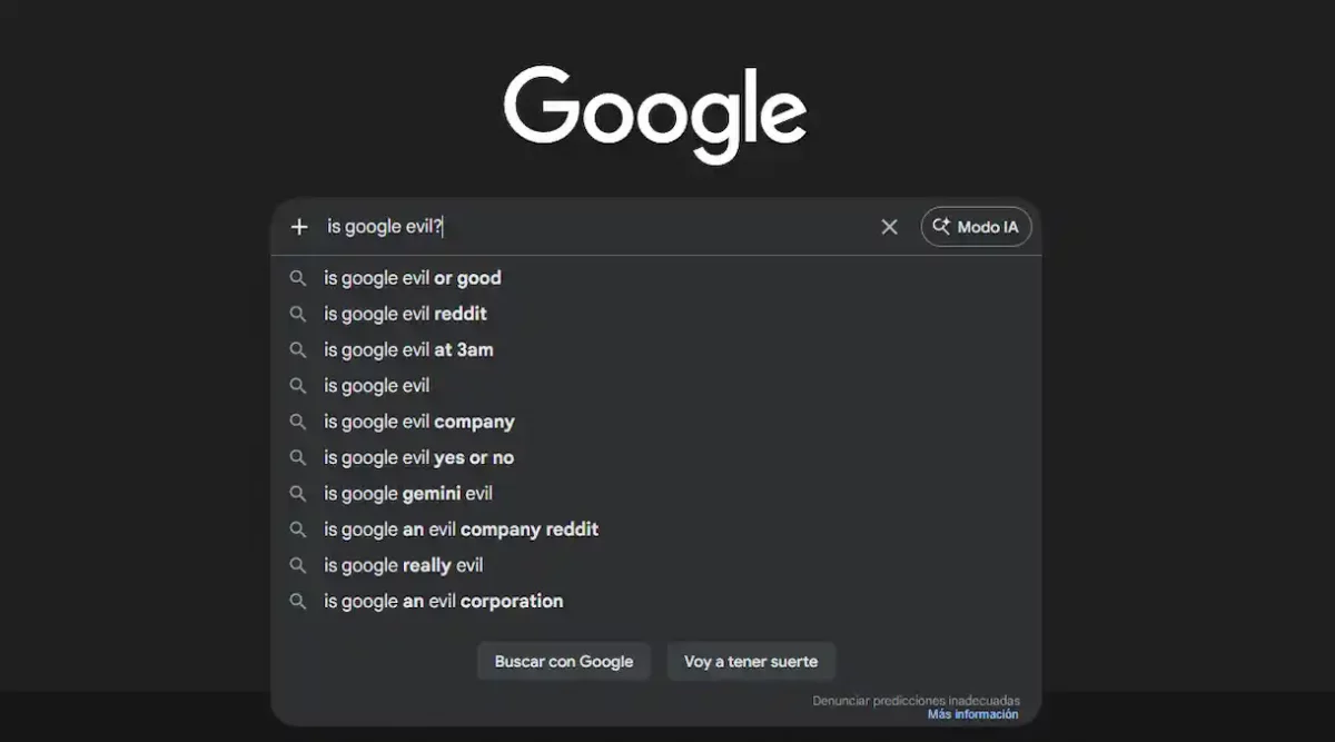 Las AI Overviews o vistas con IA son algo atroz y absolutamente insoportable