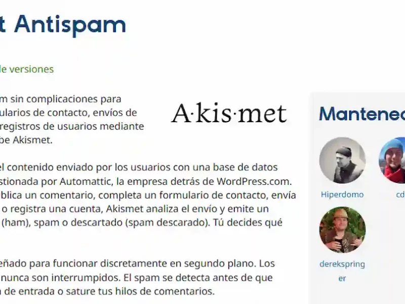 Akismet y su gran eficacia antispam llega a Drupal