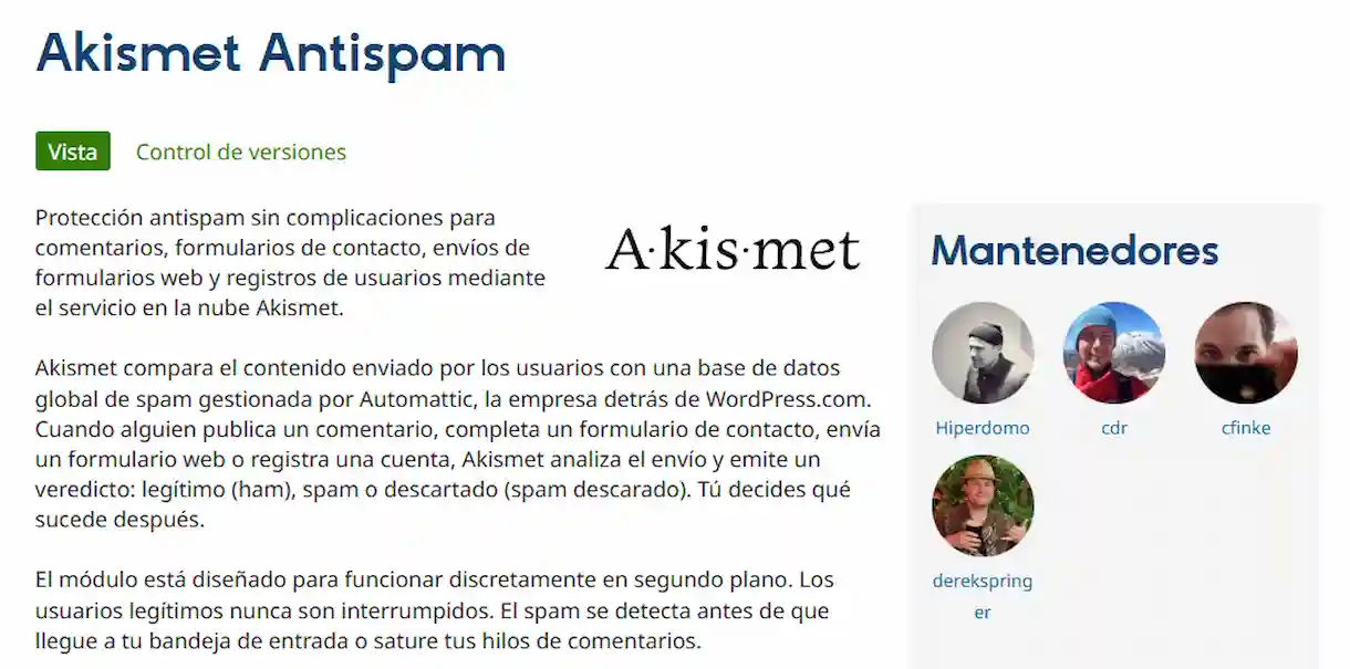Akismet y su gran eficacia antispam llega a Drupal