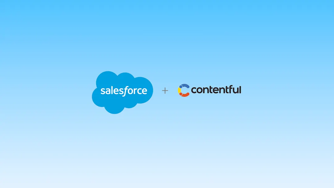 Salesforce compra Contentful